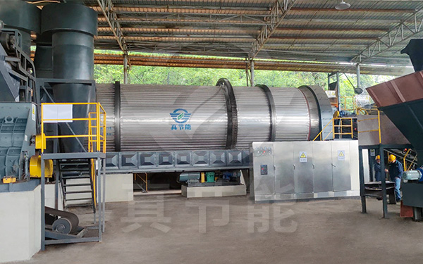 藥渣烘干設(shè)備運轉(zhuǎn)現(xiàn)場 藥渣烘干設(shè)備運轉(zhuǎn)現(xiàn)場