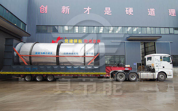 木薯渣烘干機(jī)運輸發(fā)貨現(xiàn)場