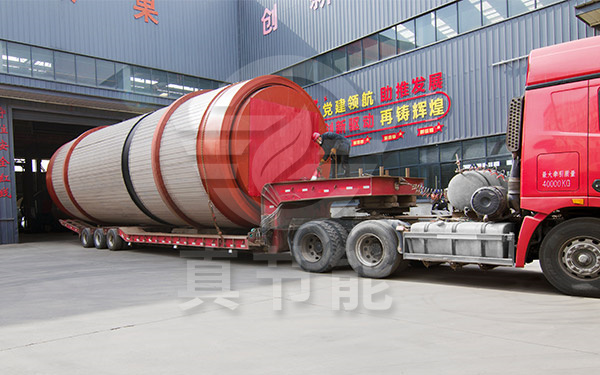 藥渣烘干機(jī)運行現(xiàn)場